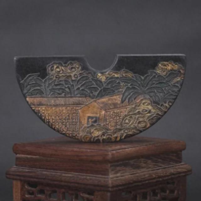 清御園圖墨六十四景--中南海蕉雨軒